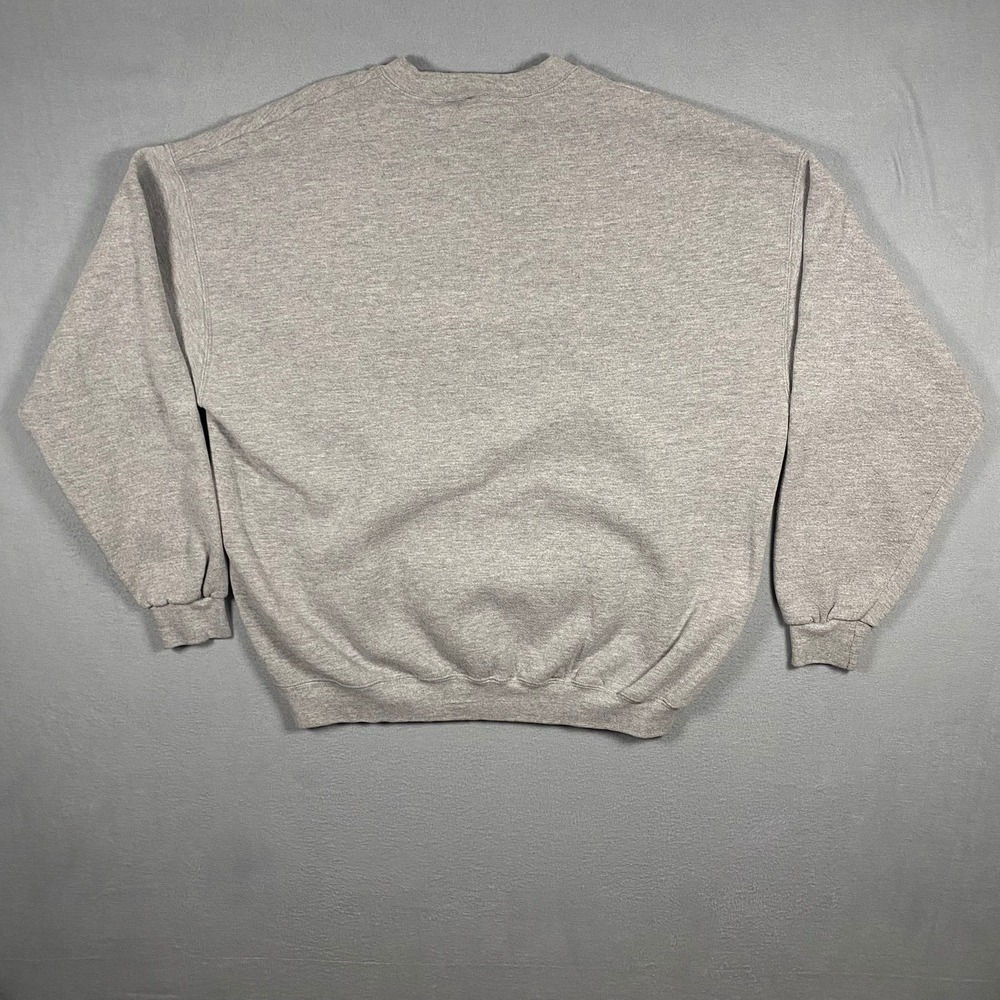 Vintage Disney Store Dopey Snow White Sweatshirt Gray Puffy Print XL 90s - Picture 3 of 7